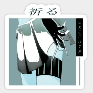 A Certain Scientific Railgun T ''EXECUTE'' V2 Sticker